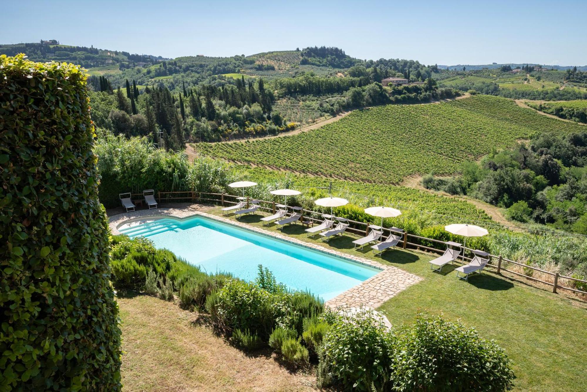 Agriturismo Bio Fattoria Bacio チェルタルド エクステリア 写真