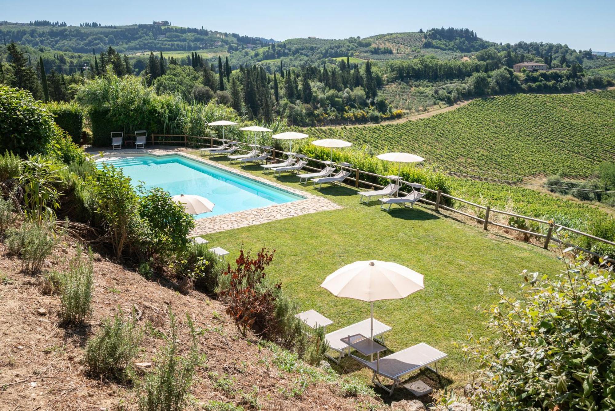 Agriturismo Bio Fattoria Bacio チェルタルド エクステリア 写真